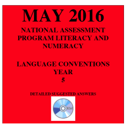 Year 5 May 2016 Language - Answers